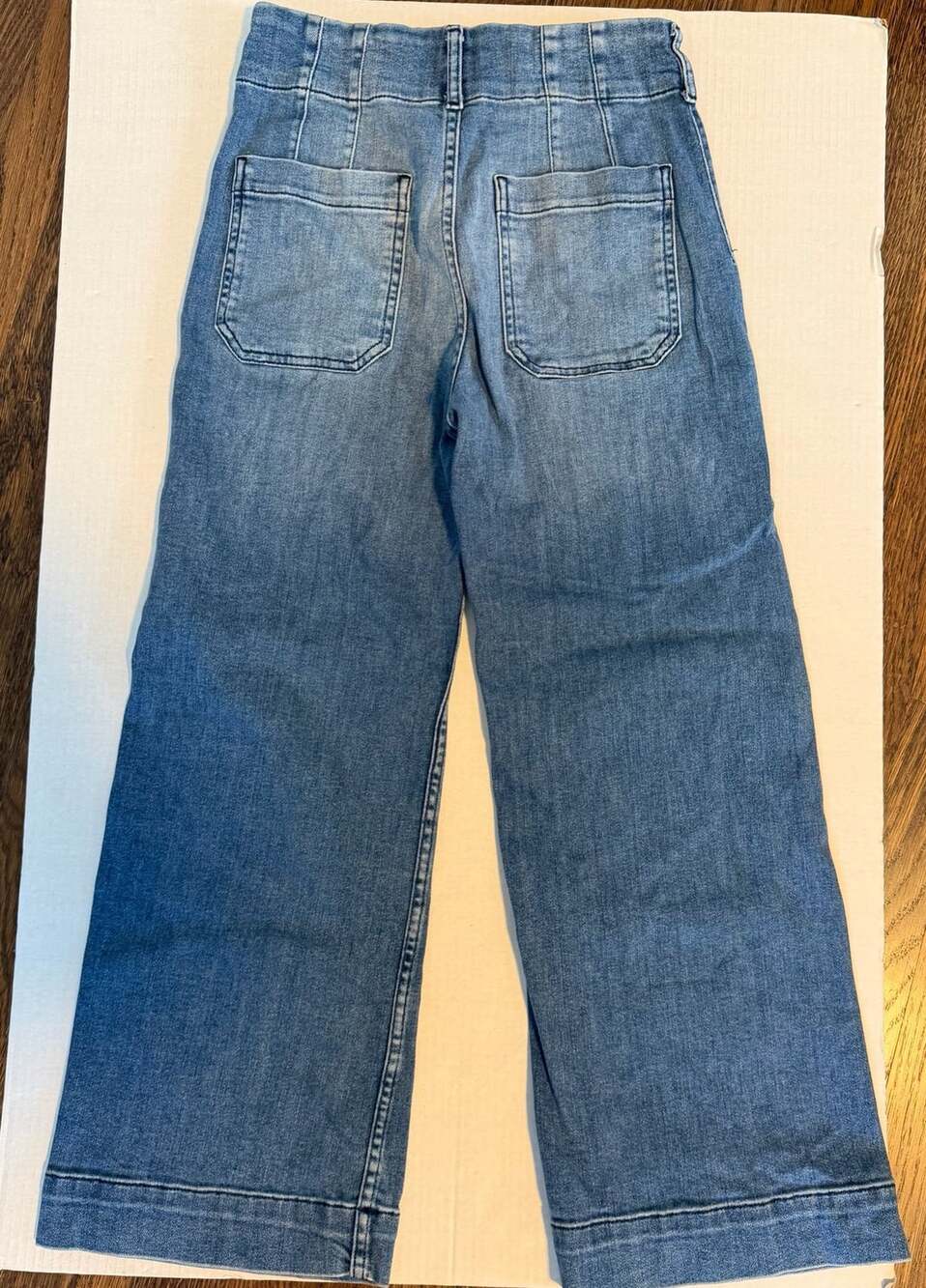 Maeve The Colette High-Rise Wide-Leg Cropped Jeans Size 25 - Picture 5 of 5